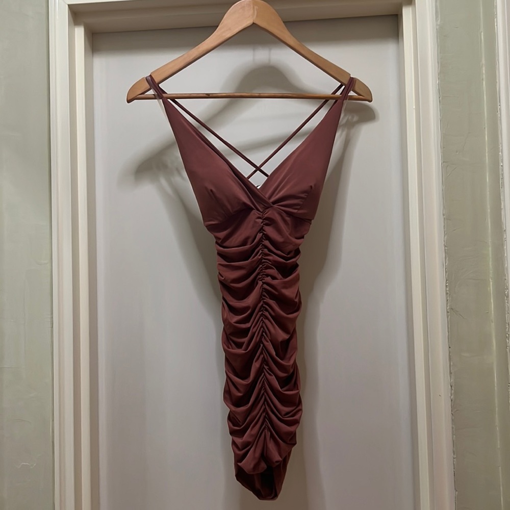 Mini dress from FashionNova size xs, worn only once, a little bit see through